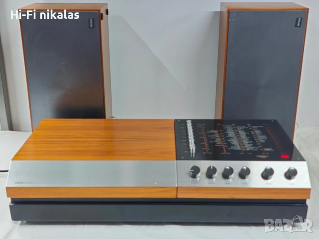 грамофон FM стерео радио Hi-Fi система стерео тонколони WEGA 3204 Dual 1209, снимка 15 - Радиокасетофони, транзистори - 51342887