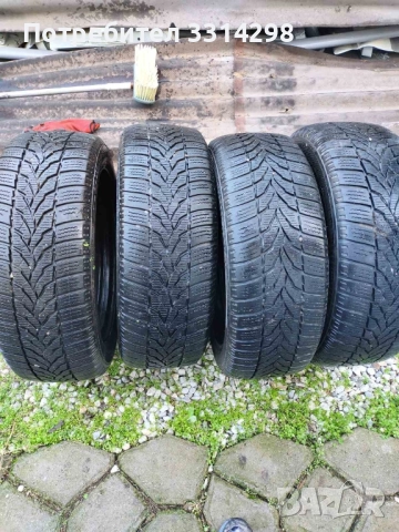 4бр.зимни гуми 205/55/16 с джанти 5/ 114,3