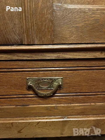 Старинен дъбов гардероб , снимка 6 - Гардероби - 48275794