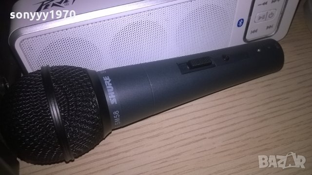 shure sm58-черен-внос швеицария, снимка 6 - Микрофони - 27082733