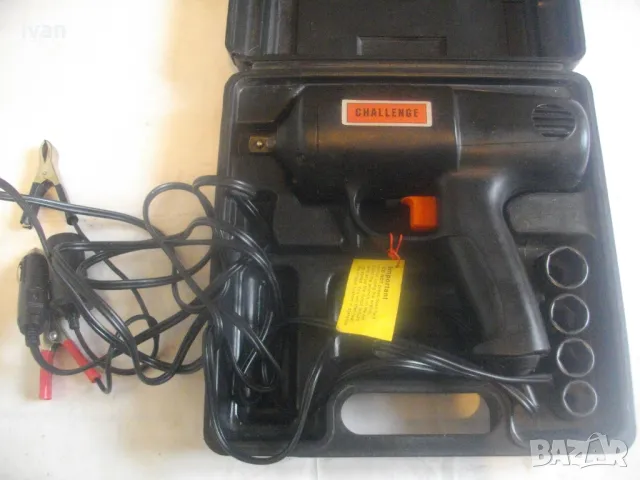 CHALLENGE НОВ ГАЙКОВЕРТ 12 ВОЛТА ЗА СКАЧВАНЕ КЪМ КЛЕМИ НА АКУМУЛАТОР ИЛИ ЗАПАЛКА НА АВТОМОБИЛ , снимка 2 - Други инструменти - 49666586