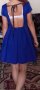 Синя кокетна рокля, снимка 4