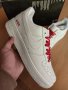 Nike Air Force 1 Supreme White Бели Мъжки Обувки Кецове Маратонки Размер 43 Номер 27.5см Стелка , снимка 9