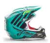 Шок цена!!! fly racing f2 zoom blue red hi-vis каска крос мотор мото к, снимка 2