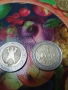 Стари монети  едното евро 2 има буквата S другото евро 2 има буквата А, снимка 1