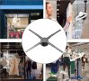 45 См Холографски Дисплей С 4 Остриета, 3D Реклама за магазин, снимка 3