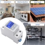 Еднофазен електромер DIN шина 230V 5(80)A с LCD дисплей, снимка 8