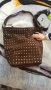 Голяма, кафява, кожена, чанта, естествена кожа,Gan Marco Venturi , снимка 2
