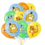 Покемон pokemon Обикновен надуваем латекс латексов балон парти хелий или газ, снимка 2