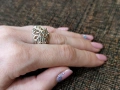 Сребърен пръстен , снимка 4