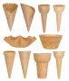 Вафлени чашки за сладолед, снимка 1 - Машини за сладолед - 17650920