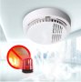 Противопожарна аларма - Безжичен детектор за дим / 16 х 16 х 3 см. /, снимка 1 - Други - 43299091