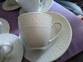 Сервиз за кафе  нов 12 части марков фин порцелан Kutahya Bone Irem, снимка 3