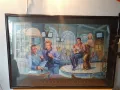 принт "Large Karaoke Theater Print by George Bungarda", снимка 1