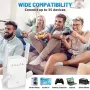 Нов Усилвател за WiFi 1200Mbps до 300 кв.метра двулентова антена дом интернет, снимка 3