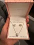 Сребърен комплект, позлатен, снимка 4