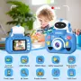 Детска камера GREENKINDER, 2,0 инча, 1080P HD с 32GB карта, за деца на възраст 3-12 години, синя, снимка 2