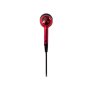 iFrogz EarPollution Plugz кабелни слушалки 3,5 мм - червени (EPD33-RED), снимка 3