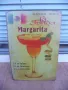 Метална табела коктейл Маргарита лимон класика Мексико Акапулко алкохол бар барман, снимка 1