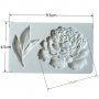Форма на цвете божур Силиконова форма , снимка 2