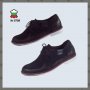 Обувки мъжки от естествена кожа-0708-син,черен