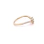 Златен дамски пръстен 1,77гр. размер:56 14кр. проба:585 модел:21883-6, снимка 2