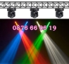 Дискотечен прожектор с 4 диода, прожектор Moving Head , снимка 4