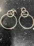 Сребърни обеци, снимка 3