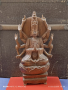 Уникална дървена фигура,дърворезба Буда, снимка 3