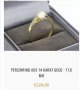 Златен пръстен с перла , снимка 1 - Пръстени - 38938510