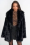 Дамско палто плюш с коланче   С М размер  , снимка 1