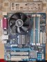 Дъно Gigabyte GA-G41M Combo v2 + процесор Intel Dual Core 2.00GHz E1400 + охлаждане + задната планка, снимка 1