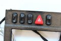 Панел бутон аварийни светлини Mercedes W210 E-class (1999-2002г) 2108200151 подгряване седалки, снимка 2