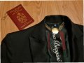 ANNA BIAGINI оригинално черно сако със златни орнаменти , снимка 5