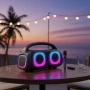 Парти тонколона 2 × 5.25" – 40 W RMS, Bluetooth, RGB LED светлини, батерия 3600 mAh, снимка 1