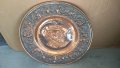 Медна чиния за стена 440г -1, снимка 3
