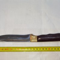 Български масивен нож (от времето на СОЦ-а) , снимка 4 - Ножове - 38834525