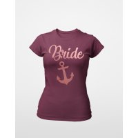 Тениска за моминско парти - Anchor Bride, снимка 6 - Тениски - 27942965
