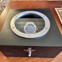 Hublot златен часовник с диаманти, снимка 3 - Мъжки - 18399412