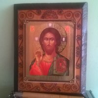 ХРИСТОС ИКОНА-ВНОС УКРАИНА, снимка 6 - Колекции - 27693136