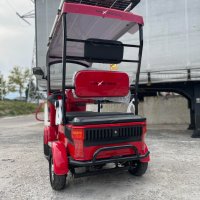 Електрическа Четириколка С СОЛАРЕН ПАНЕЛ CARGO LUX SOLAR PLUS 1500W/60V - RED, снимка 7 - Мотоциклети и мототехника - 43756345