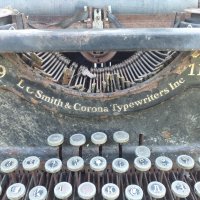 8 LC Smith Corona & Typewriters Inc 11/ 1930г, снимка 6 - Антикварни и старинни предмети - 28801225