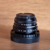 Oбектив за Canon - 35mm за Canon EF-M Mount f1.6 MF Prime Lens II, снимка 1 - Обективи и филтри - 39743431