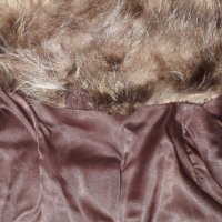 Дамско палто,естествен косъм/енот/, снимка 4 - Палта, манта - 16769815