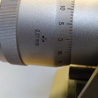 Бианимерна стойка Carl-Zeiss с микрометричен винт 0.001 mm, снимка 14 - Други инструменти - 39230399