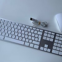 ✅ Apple 🔝 Magic Mouse & Aluminium Keyboard, снимка 2 - Клавиатури и мишки - 37857663