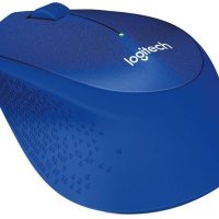 Мишка Безжична Logitech M330 1000dpi 3btn Синя Оптична Wireless Mouse, снимка 2 - Клавиатури и мишки - 35095963