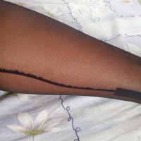 Нови дамски чорапи с ръб- черни и телесни, снимка 4 - Бельо - 44051006