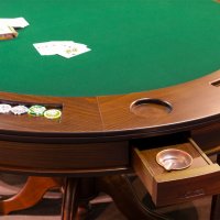 Покер маса за шест играча, снимка 3 - Маси - 43959638