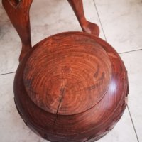 Дървена саксия със дърворезба, снимка 7 - Саксии и кашпи - 27466971